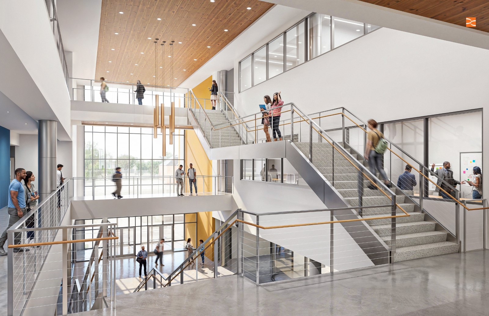 Christian Polytechnic University Center - Internal Render