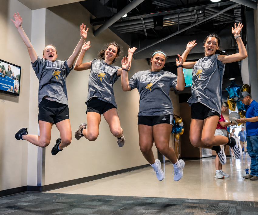 Members of the LeTourneau community connecting with one another