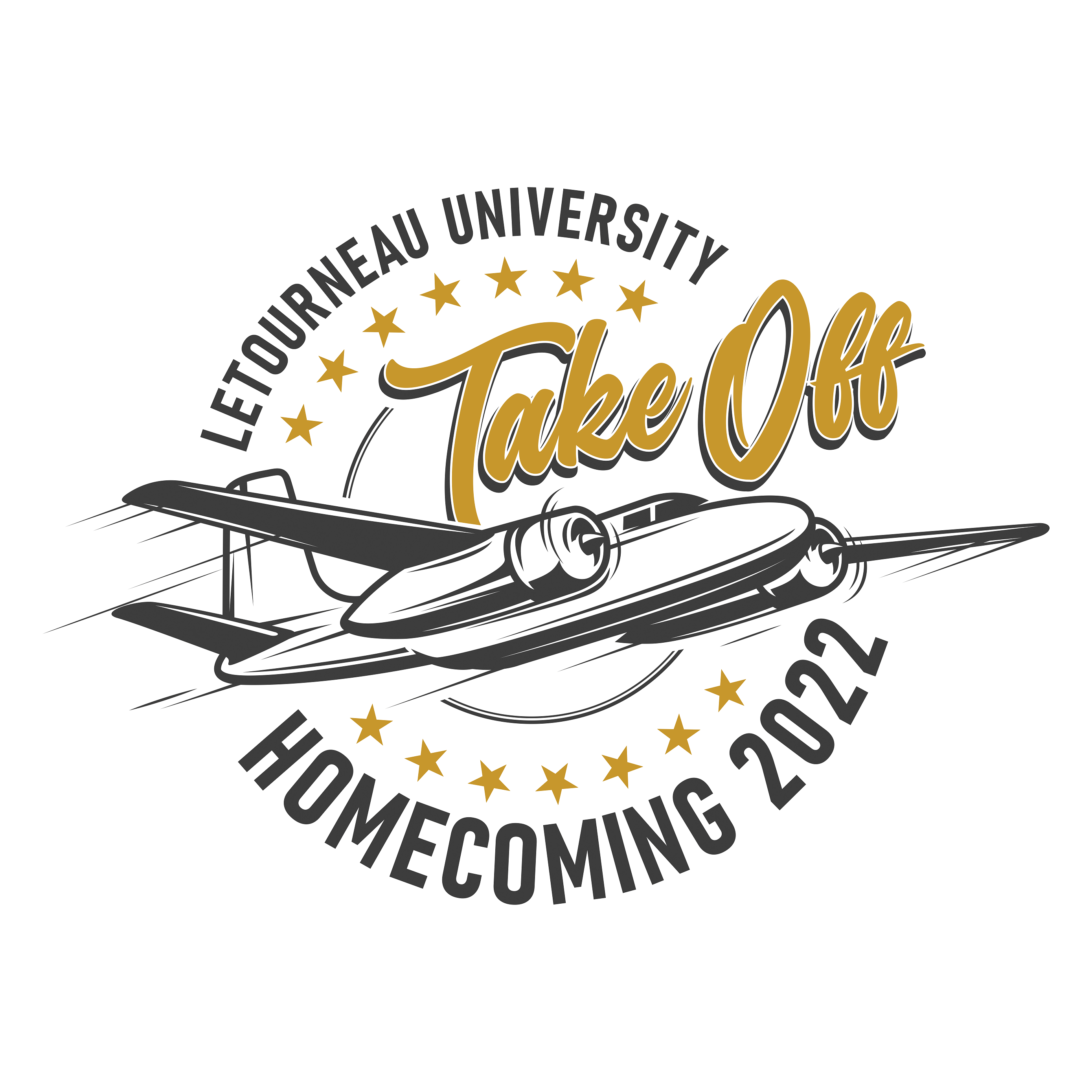 Homecoming 2022 Logo: Take Off!