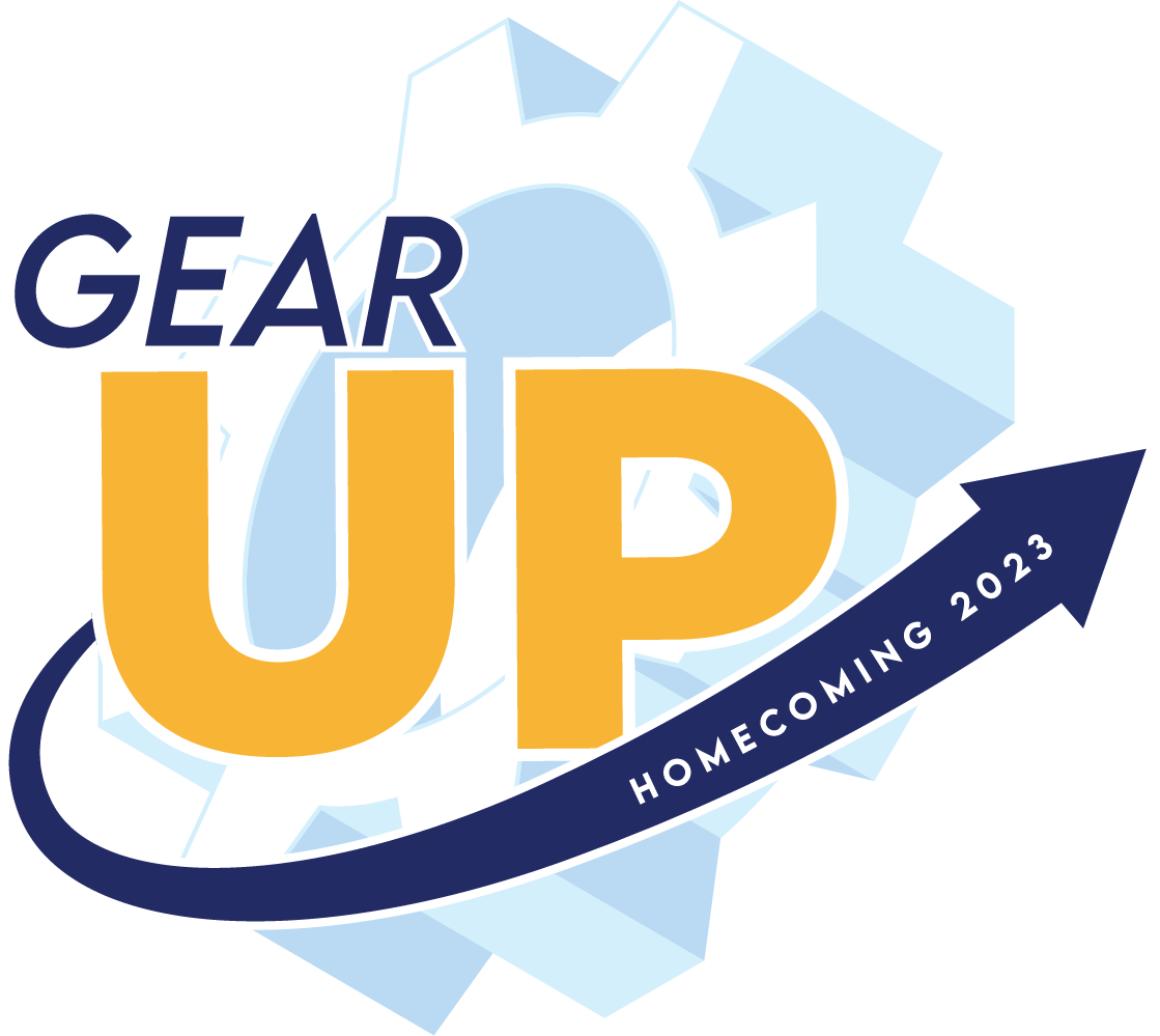 Homecoming 2023 Logo: Gear Up!